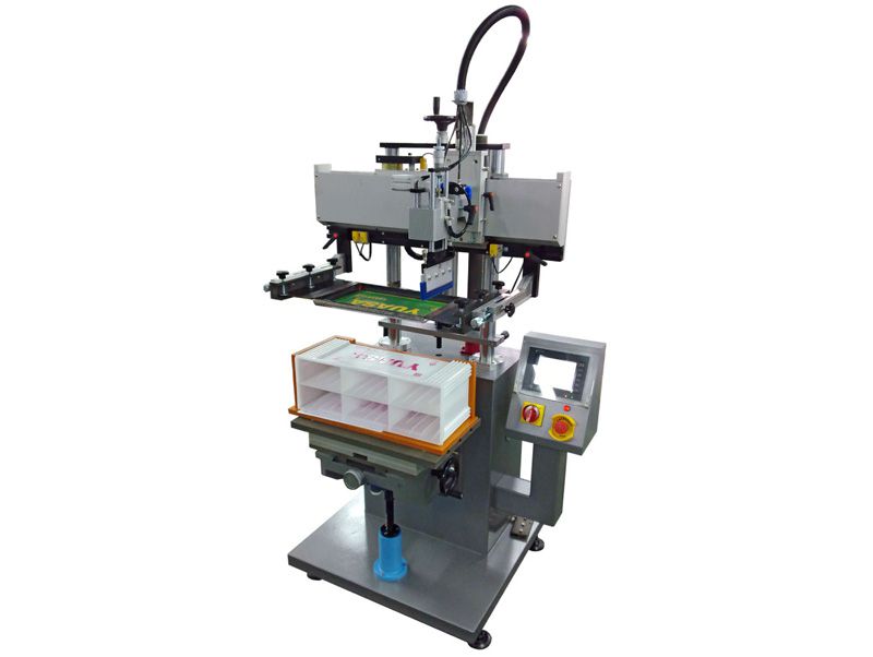 Flat Bed Screen Printing Machine For High Substrate