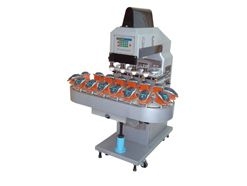 Four Color Pad Printer with 16 Stations Conveyor (Ink Cup system)