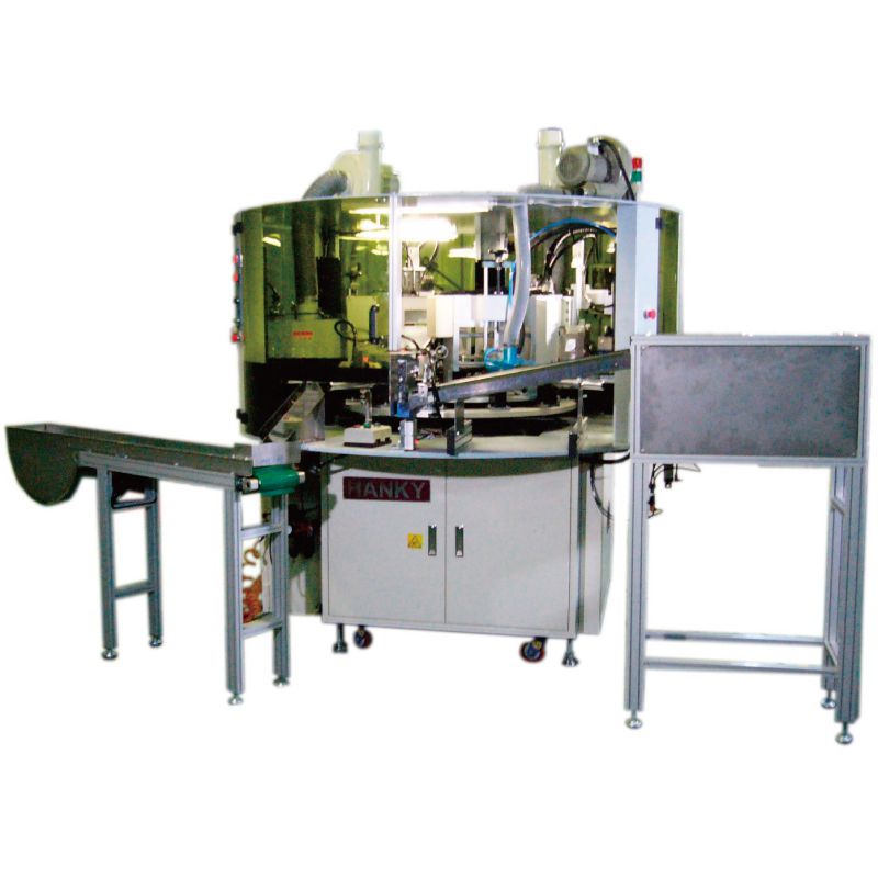 Curved Screen Printer with Round Rotating Plate