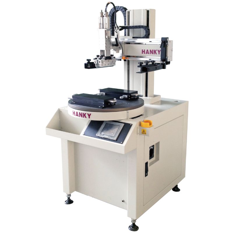 Round Indexing Table Screen Printer