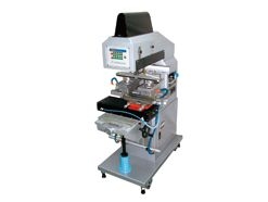 Medium Model - Two Color Pad Printer with Shuttle Running System (Open Tray System)